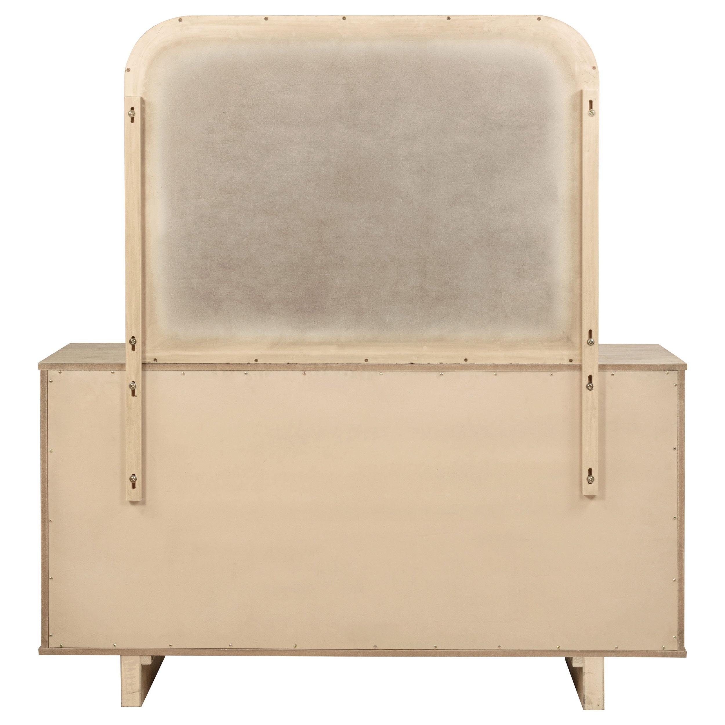 Kailani 9-drawer Dresser and Mirror Beige Oak — view 7
