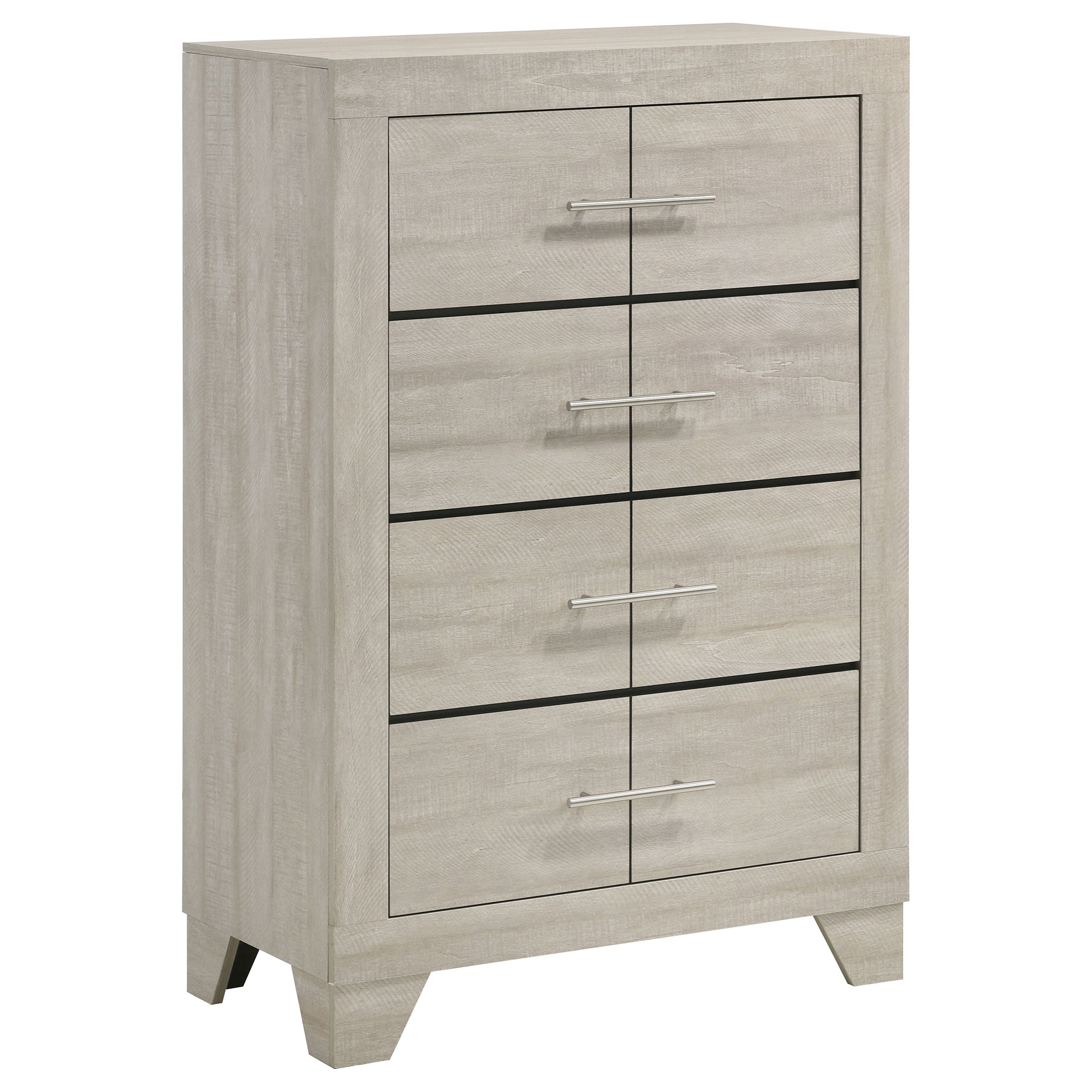 Trenton 5-piece Twin Bedroom Set Rustic Cream — view 11