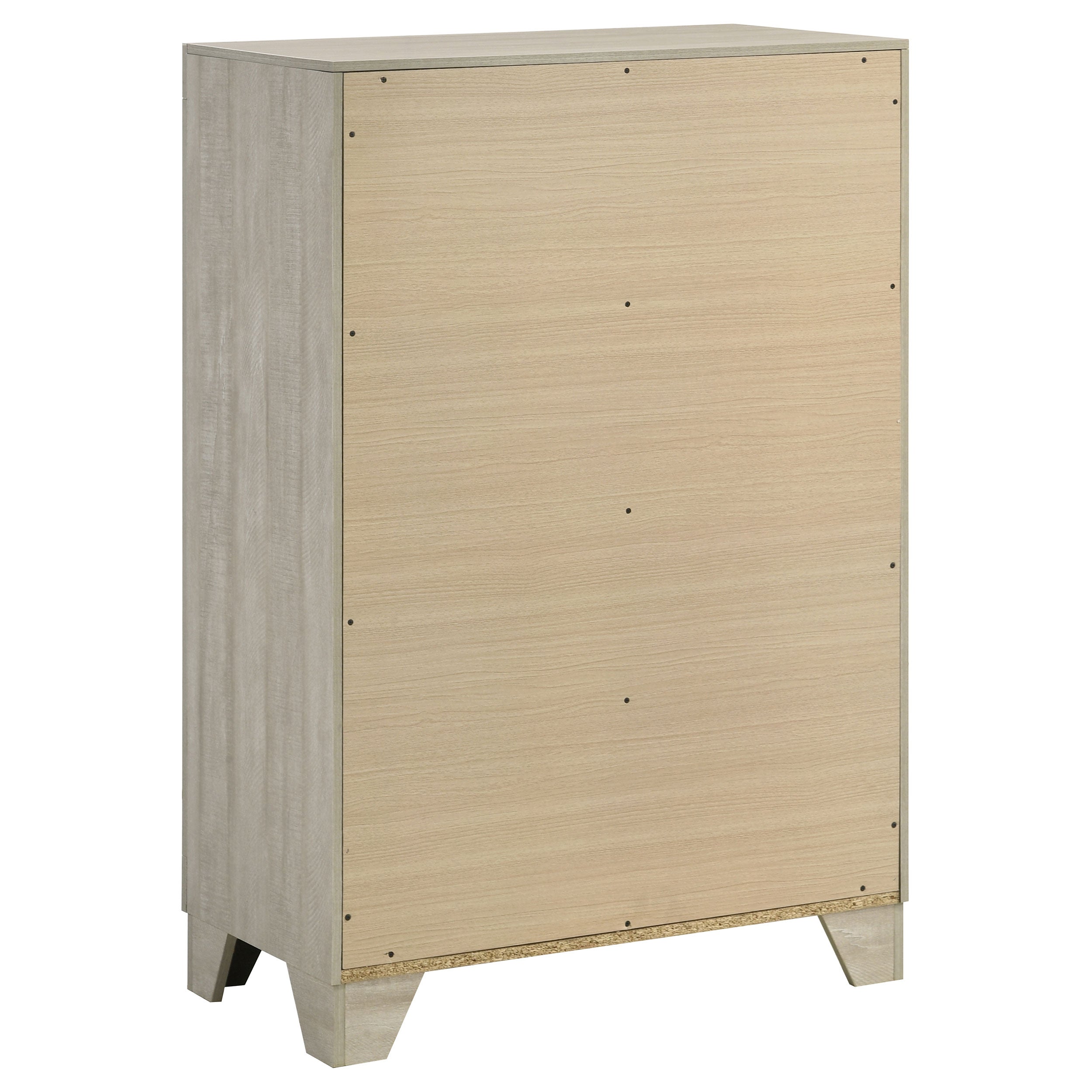 Trenton 4-drawer Bedroom Chest of Drawers Rustic Cream — view 6