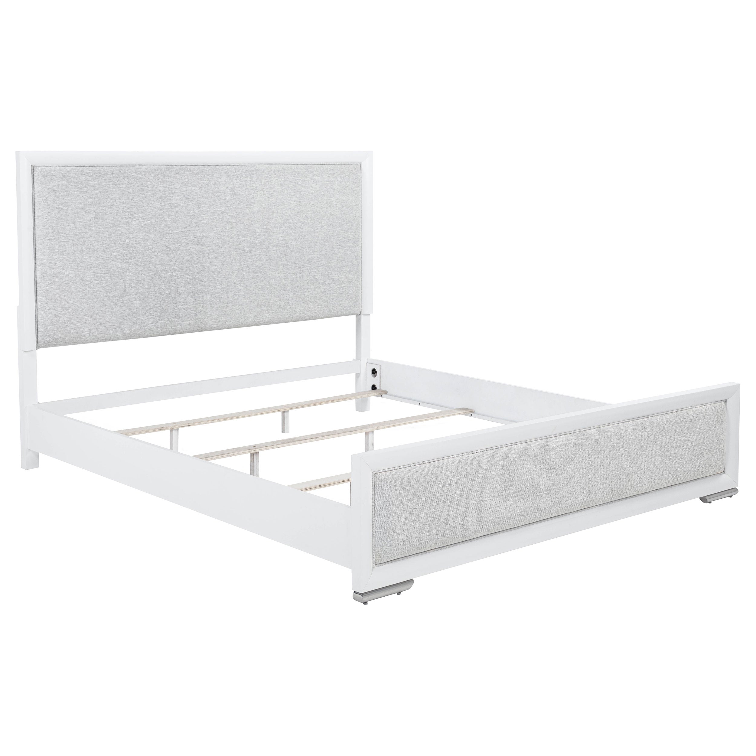 Gracemont 5-piece Eastern King Bedroom Set White — view 3