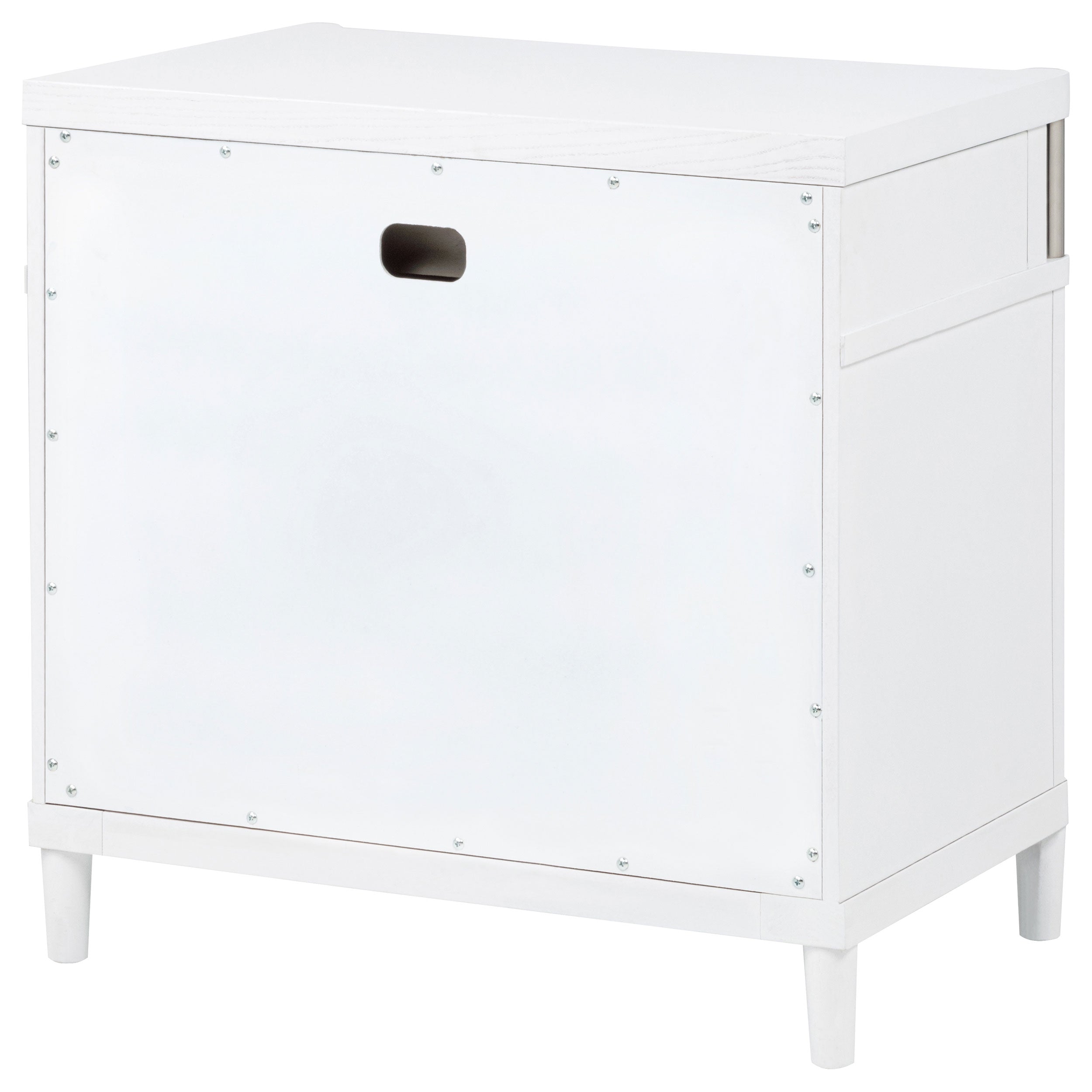 Gracemont 3-drawer Bedroom Nightstand Bedside Table White — view 8