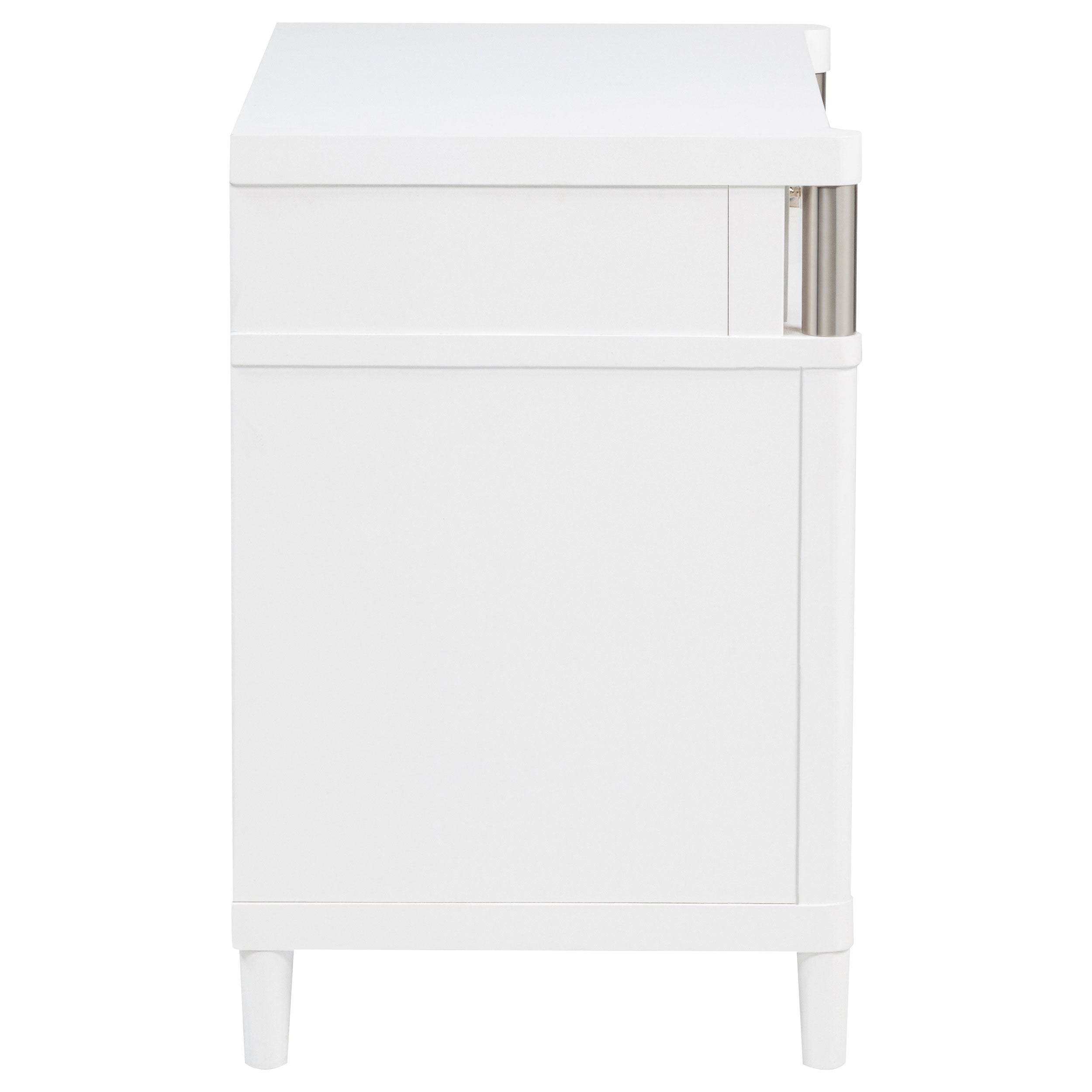 Gracemont 3-drawer Bedroom Nightstand Bedside Table White — view 9