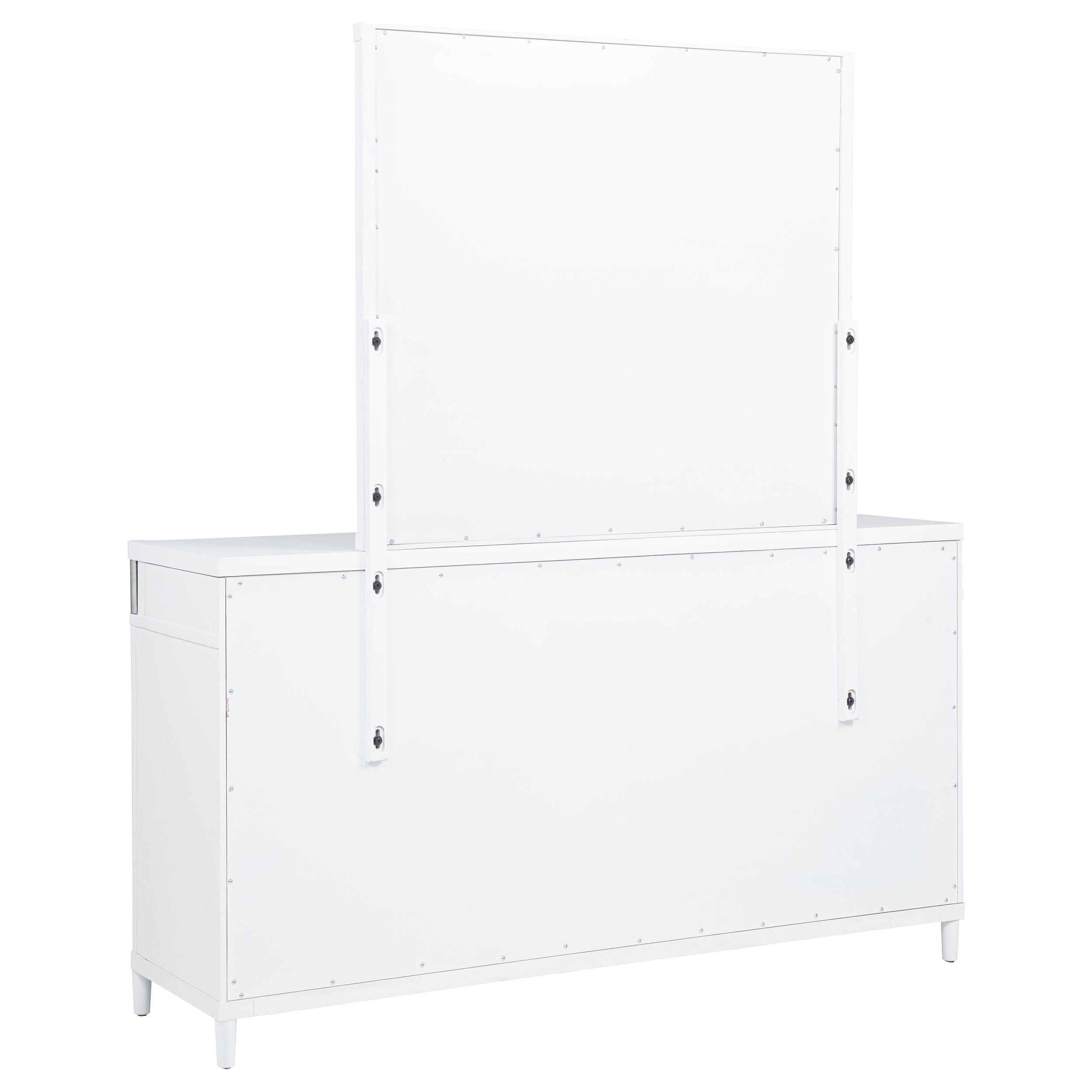 Gracemont 8-drawer Bedroom Dresser with Mirror White — view 6