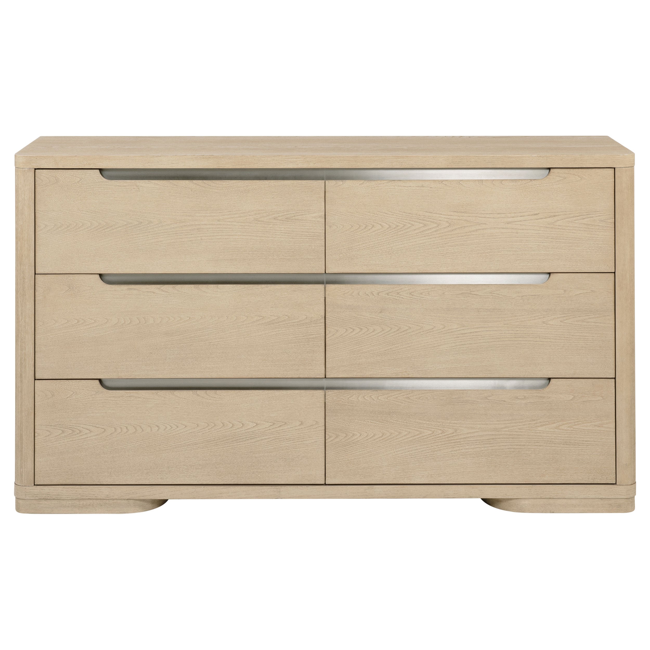 Ladera 6-drawer Bedroom Dresser Light Elm — view 3