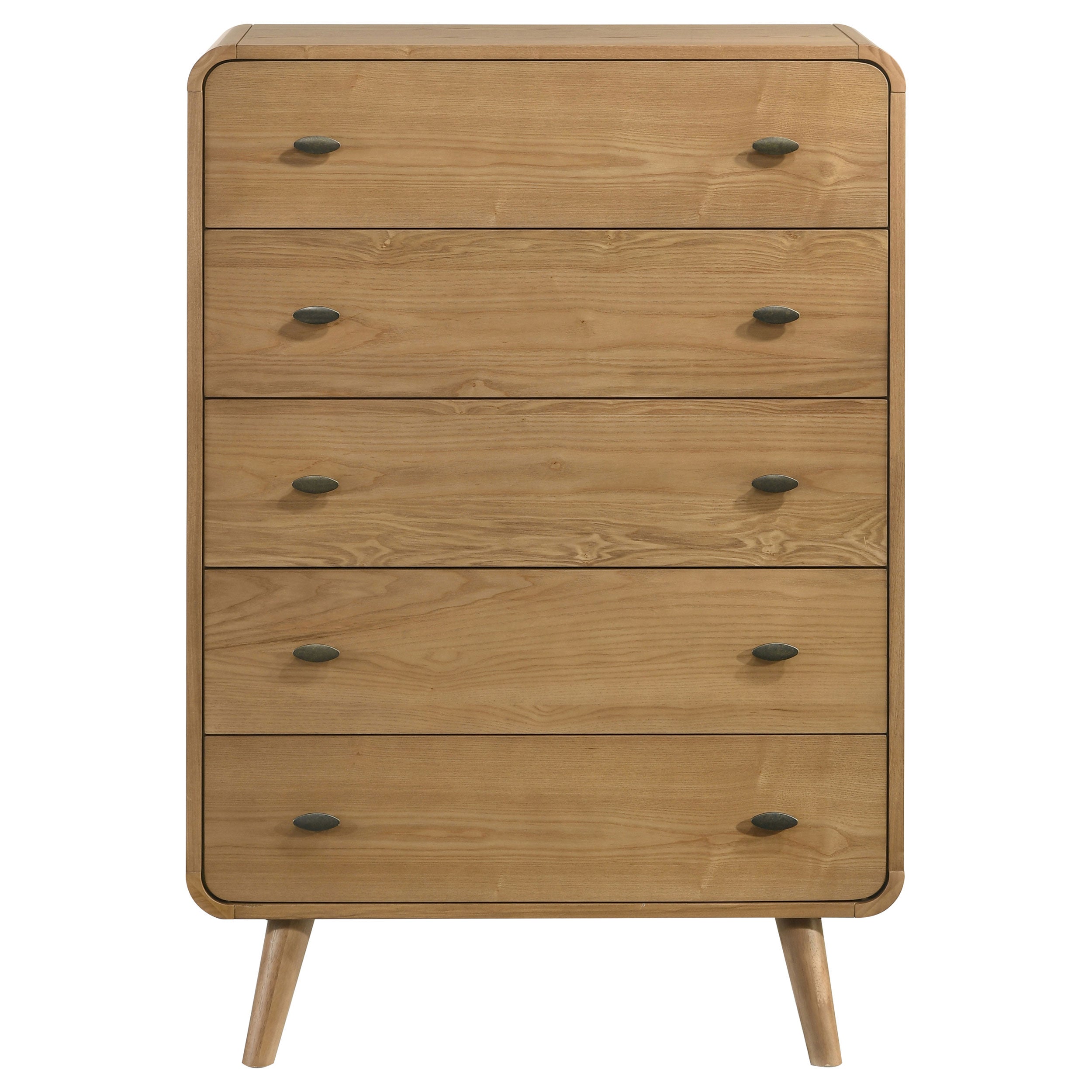 Robyn 5-drawer Bedroom Chest of Drawers Light Ash — view 3