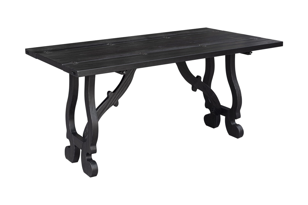 Orchard Park Console Table (Flip-Top) (Black)