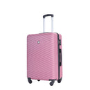 Luggage 4 Piece Lightweight Suitcase With Rotating Wheels With Tsa Lock,
