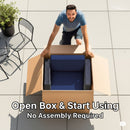 Stylish Wicker Patio Set Table