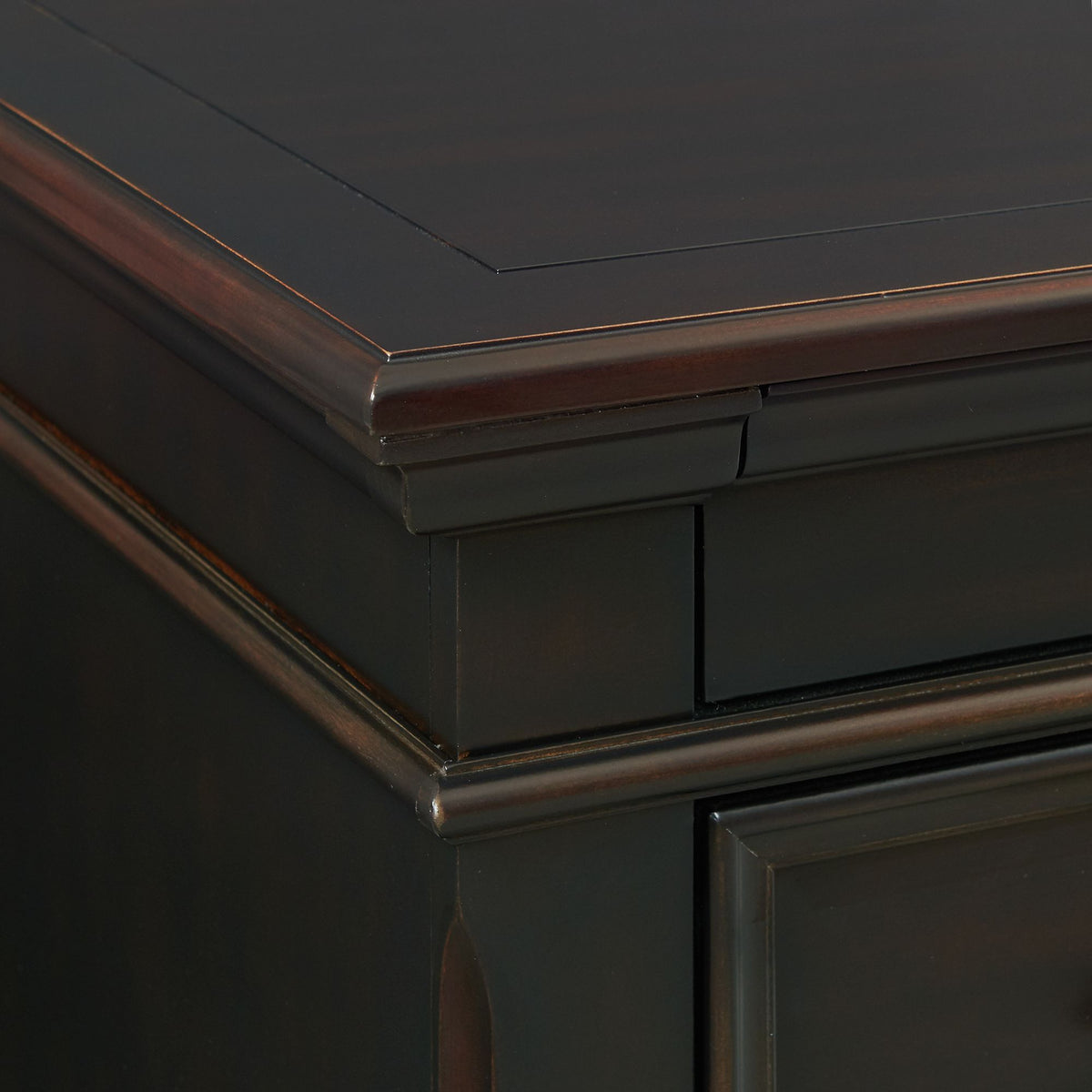 Slater 6-Drawer Chest in Black by Elements International, view 4