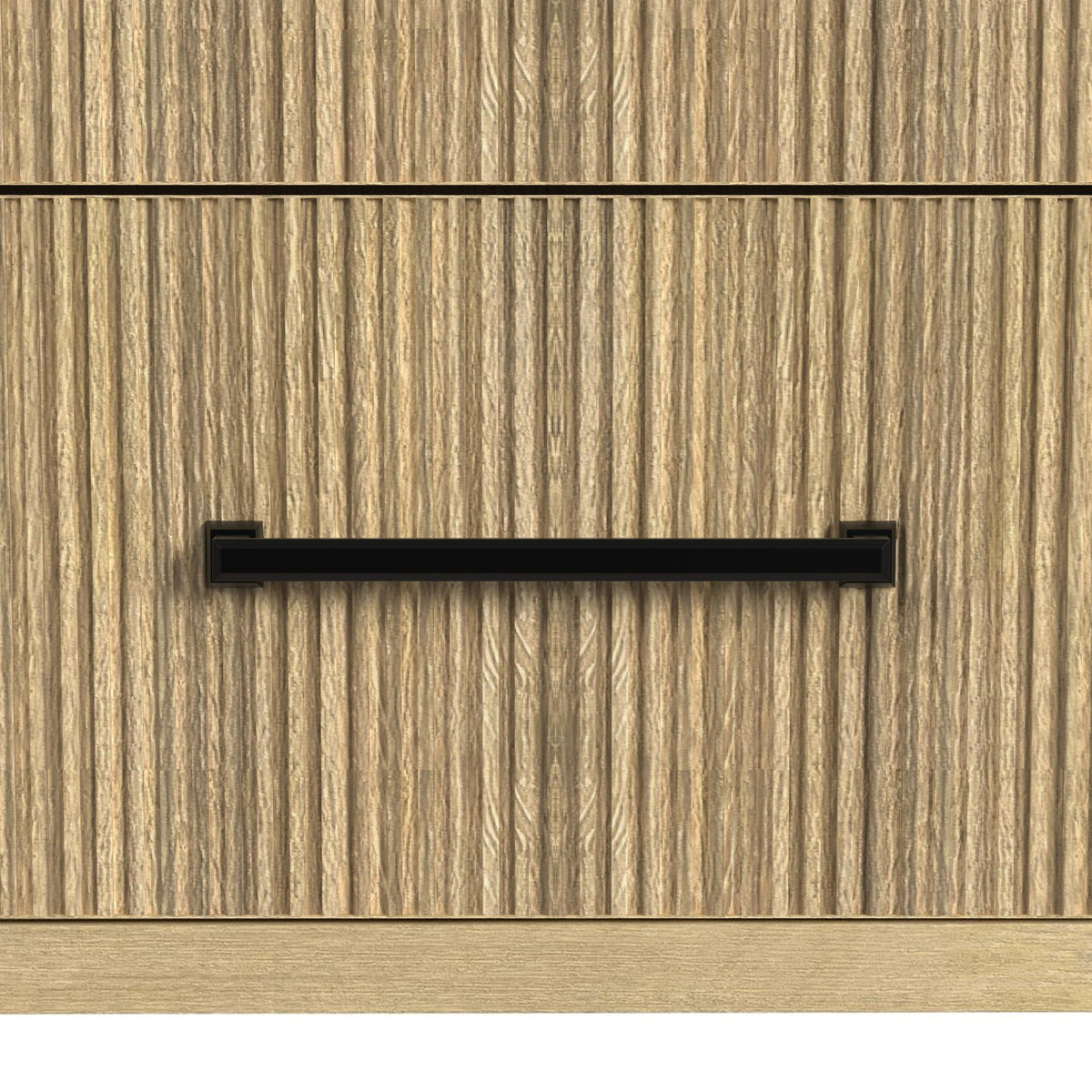 Ridgemont 2-Drawer Nightstand With USB in Black by Elements International, view 6
