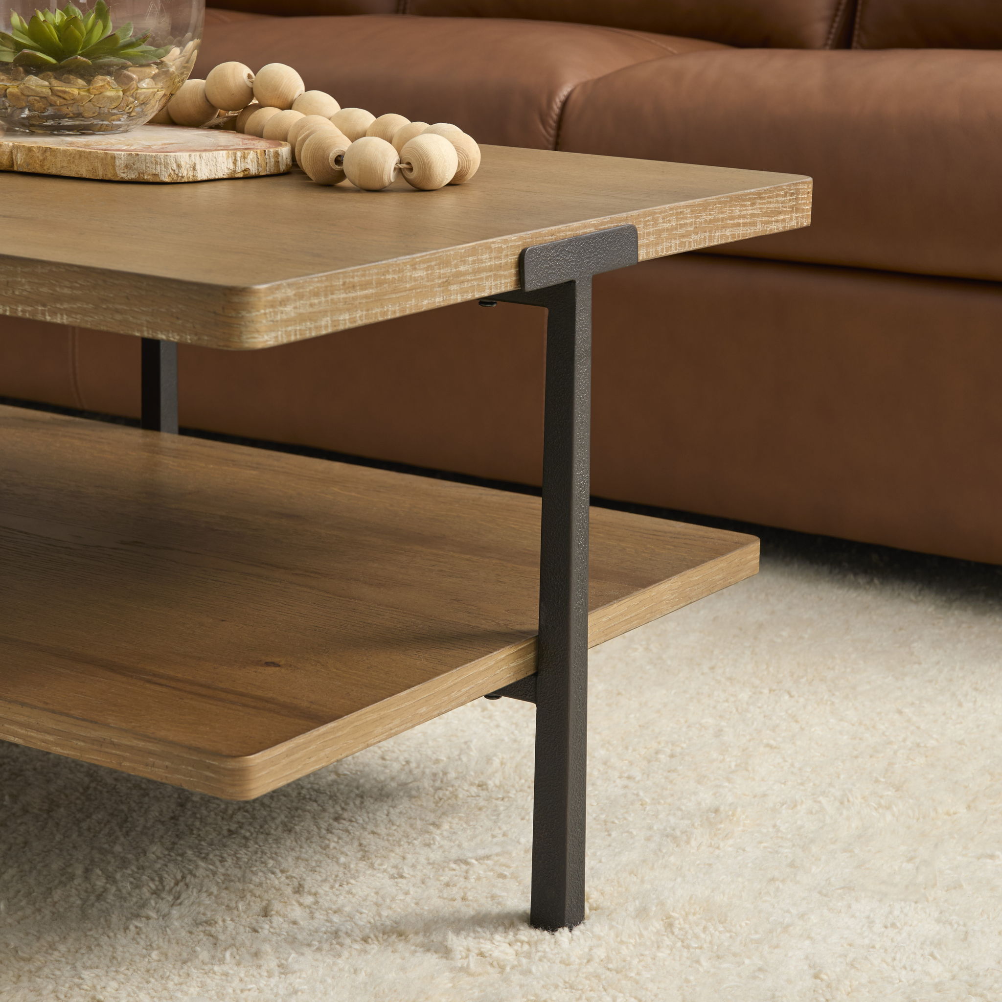 Millwork - Rectangular Coffee Table - Light Brown