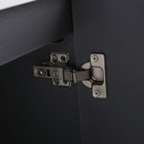 Contemporary Wall Mounted Bathroom Vanity With Soft Close Doors