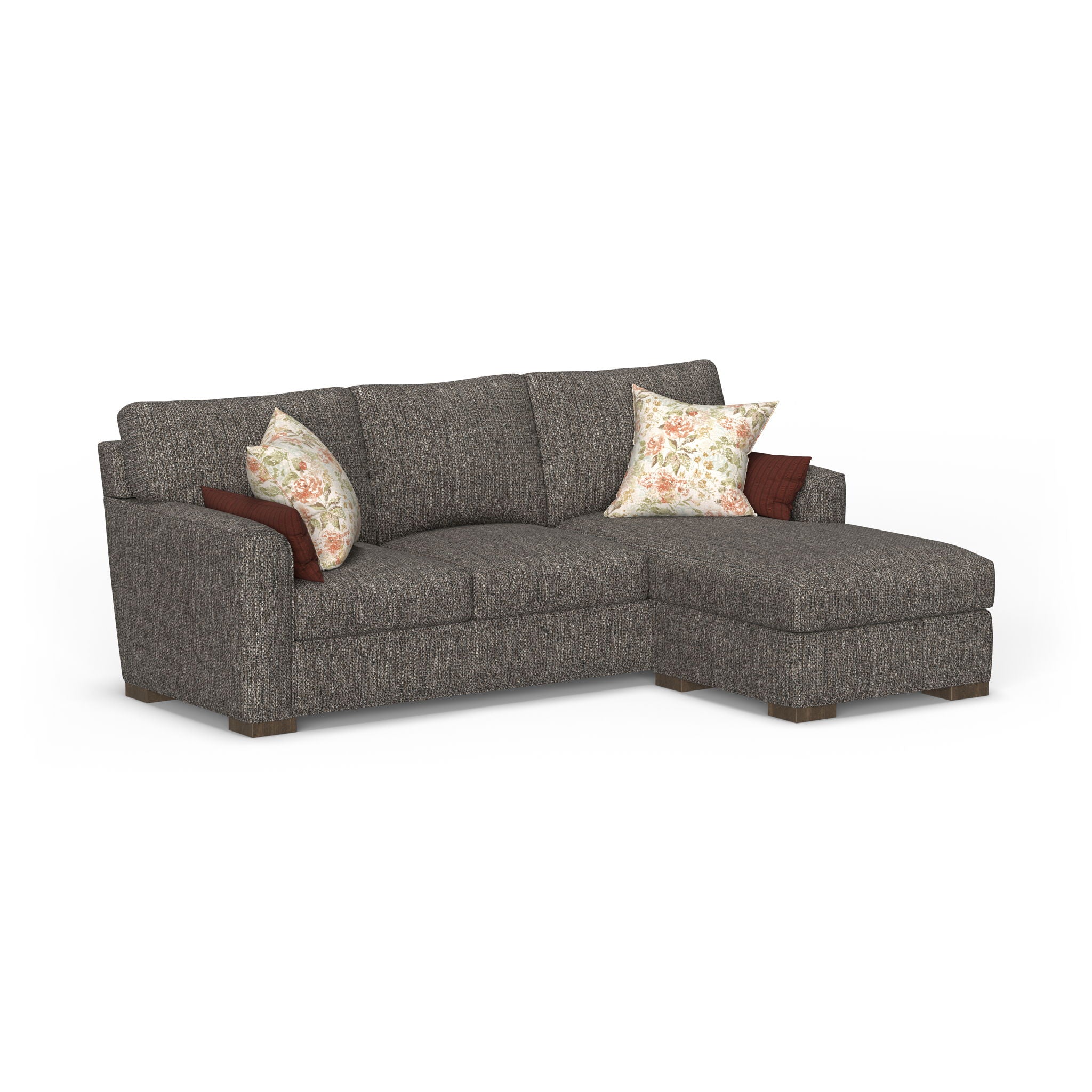 Jasper - Fabric Stationary Reversible Chaise Sofa
