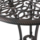 Charleston 3 Pieces Cast Bistro Set - Copper