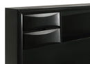 Briana - Wood Storage Bookcase Bed