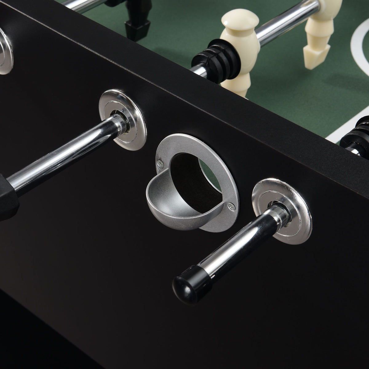 Clara Foosball Table in Black by Elements International, view 3