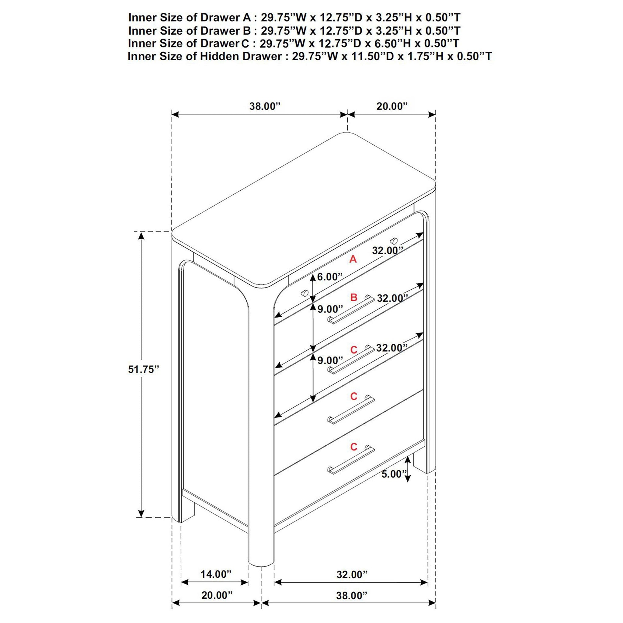 Solano 5-piece Eastern King Bedroom Set Weathered Mango