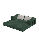 3 Seat Folding Floor Couch & King Size Bed Mattress