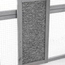 Outdoor Cat House, Diy Cat Enclosure Catio With Double Enter Doors