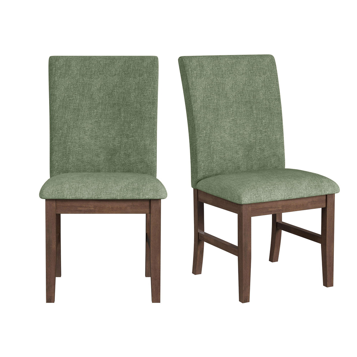 Santa Barbara Fabric Dining Side Chair (Set of 2) in Blue by Elements International