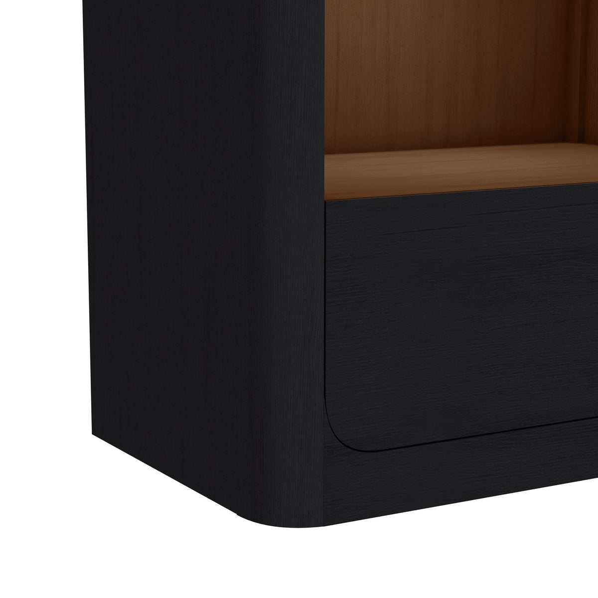 Rosalie Upholstered Bedroom Set in Black by Elements International, view 15