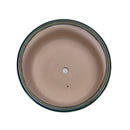 Grid Flowerpot (Set of 3), Planter For Patio, Garden, Windowsill - Blue / Green