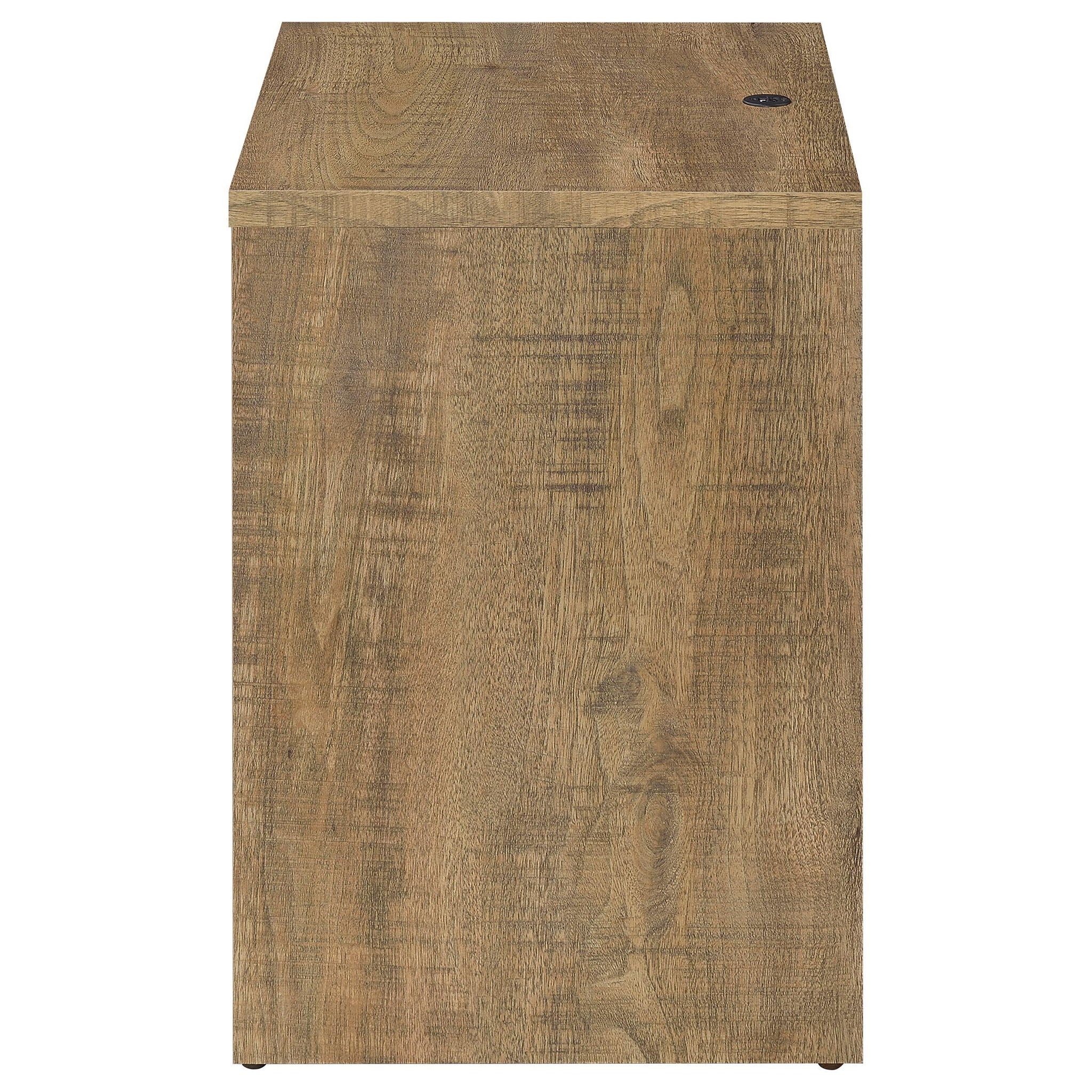 Westpark 2-drawer Nightstand LED Lights and USB Mango