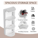 Bathroom Wall Mounted Storage Rack With Float Mounting Design