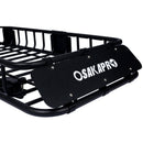 Motoring Rooftop Cargo Carrier Basket Steel, Universal Fit Roof Rack