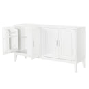 4 Door Sideboard Storage Cabinet With Door Shelf
