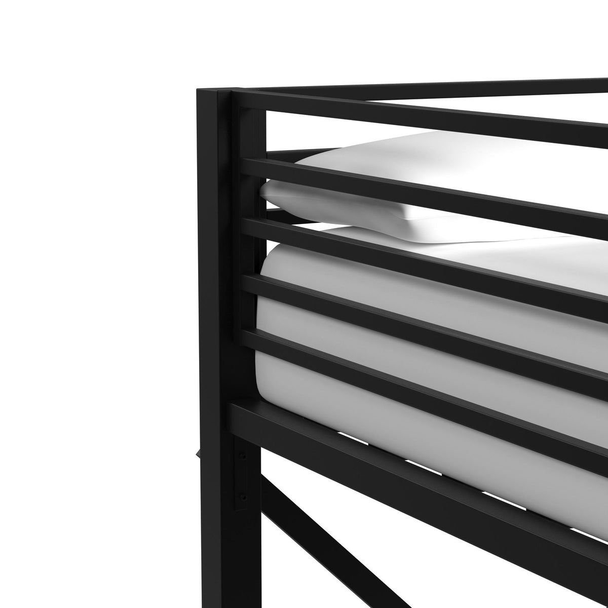 Talia Loft Bunk And Ladder in Black by Elements International, view 4