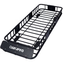 Motoring Rooftop Cargo Carrier Basket Steel, Universal Fit Roof Rack