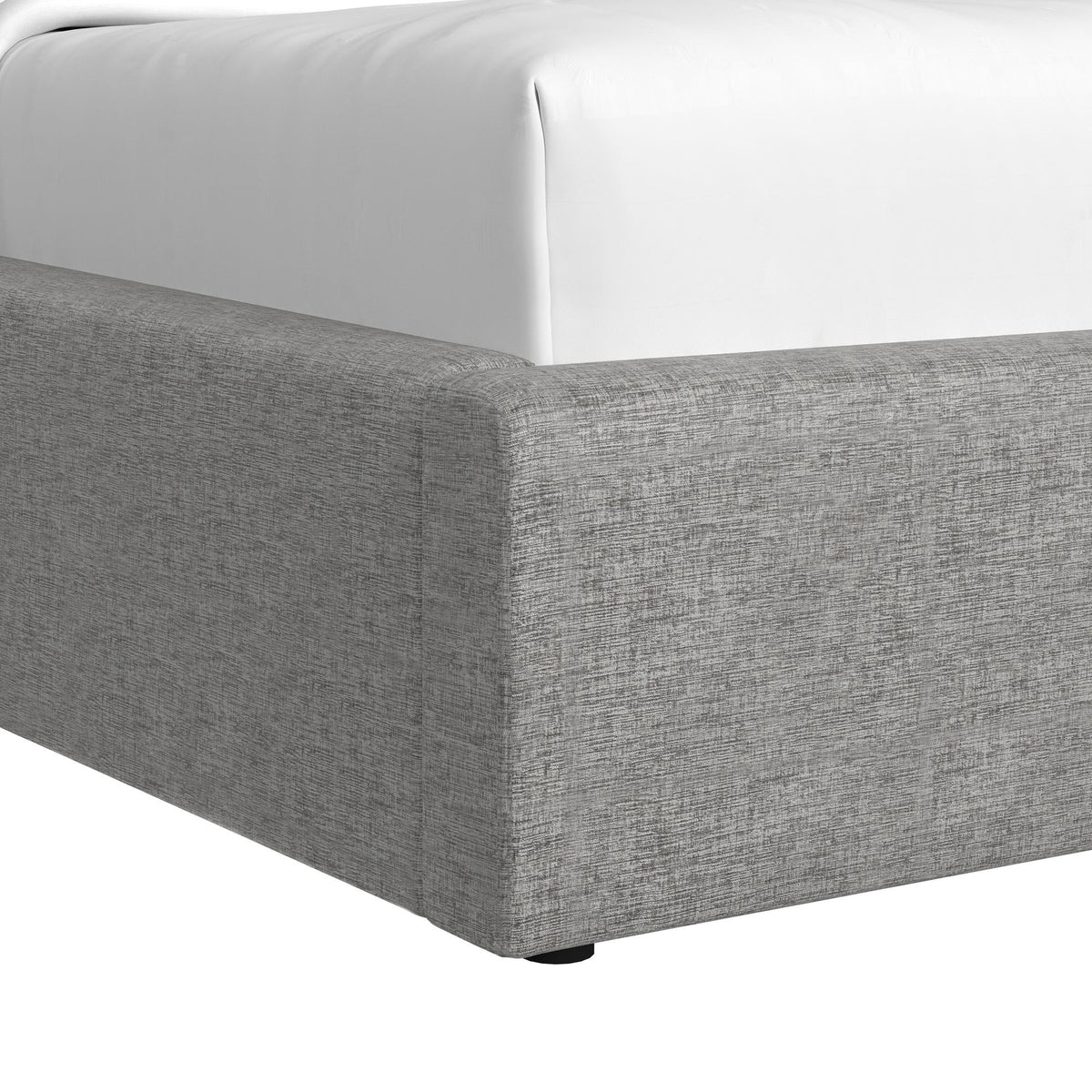Angeline Complete Non-Storage Bed in Gray by Elements International, view 5