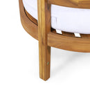 Outdoor Furniture With Coffee Table, Patio Conversation Set Deep Seating With Soft Cushion