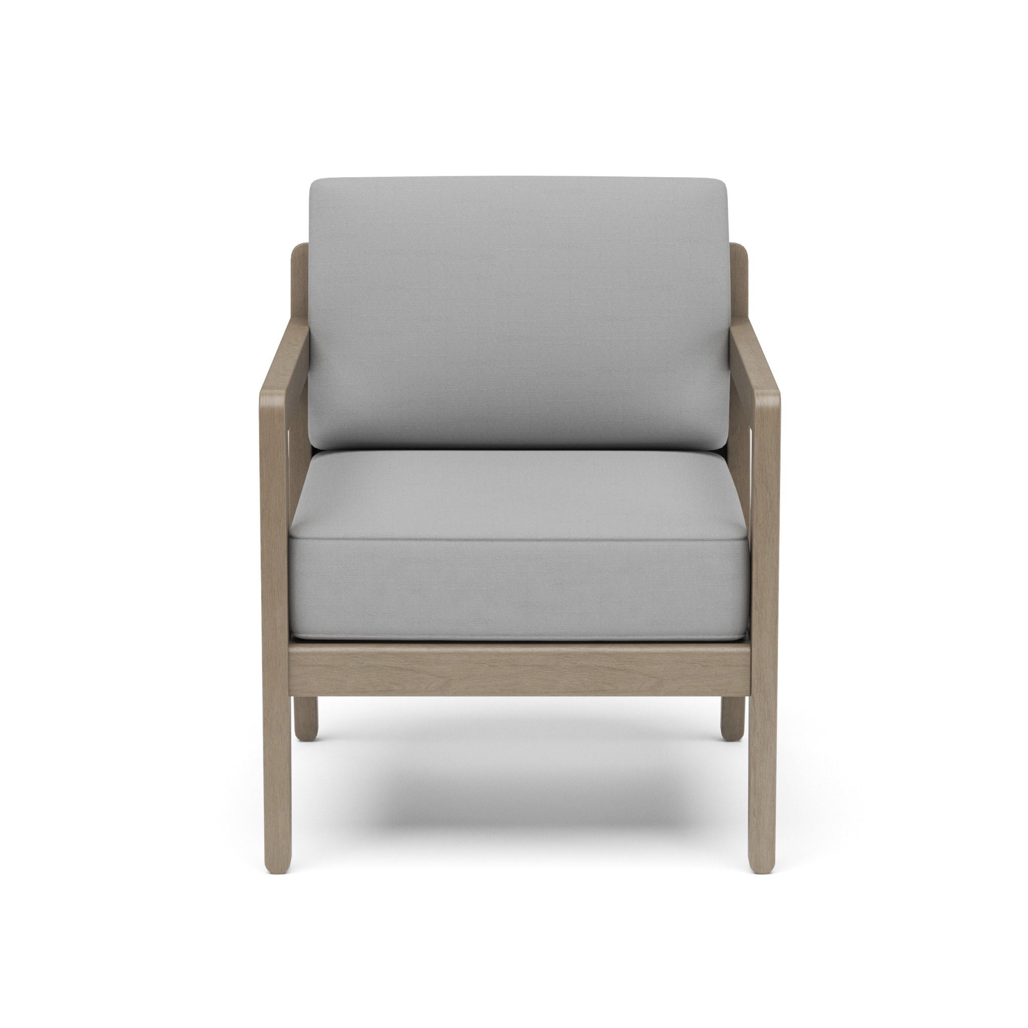 Sustain - 31" Outdoor Lounge Armchair - Dark Gray