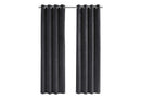 2 Pieces Set, Curtain Panel, Room Darkening, Grommet, Contemporary & Modern