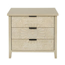 3 Drawer Cabinet, American Furniture, Suitable For Bedroom, Living Room, Study - Natural