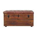 Buffalo - Leather Storage Trunk