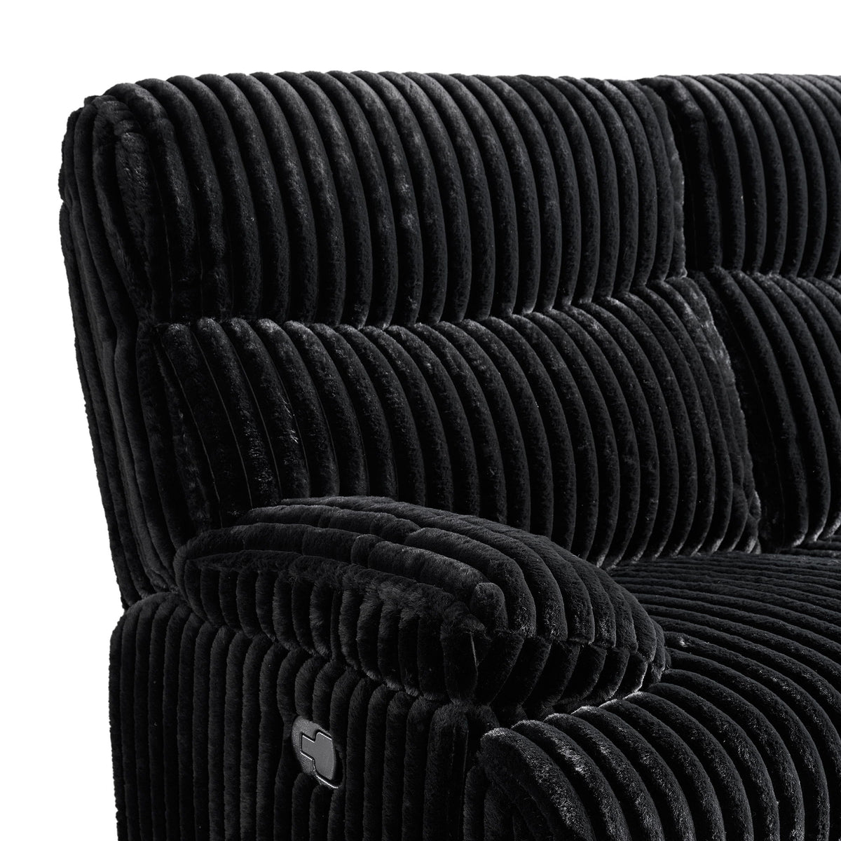 Admiral Motion Sofa in Black by Elements International, view 5