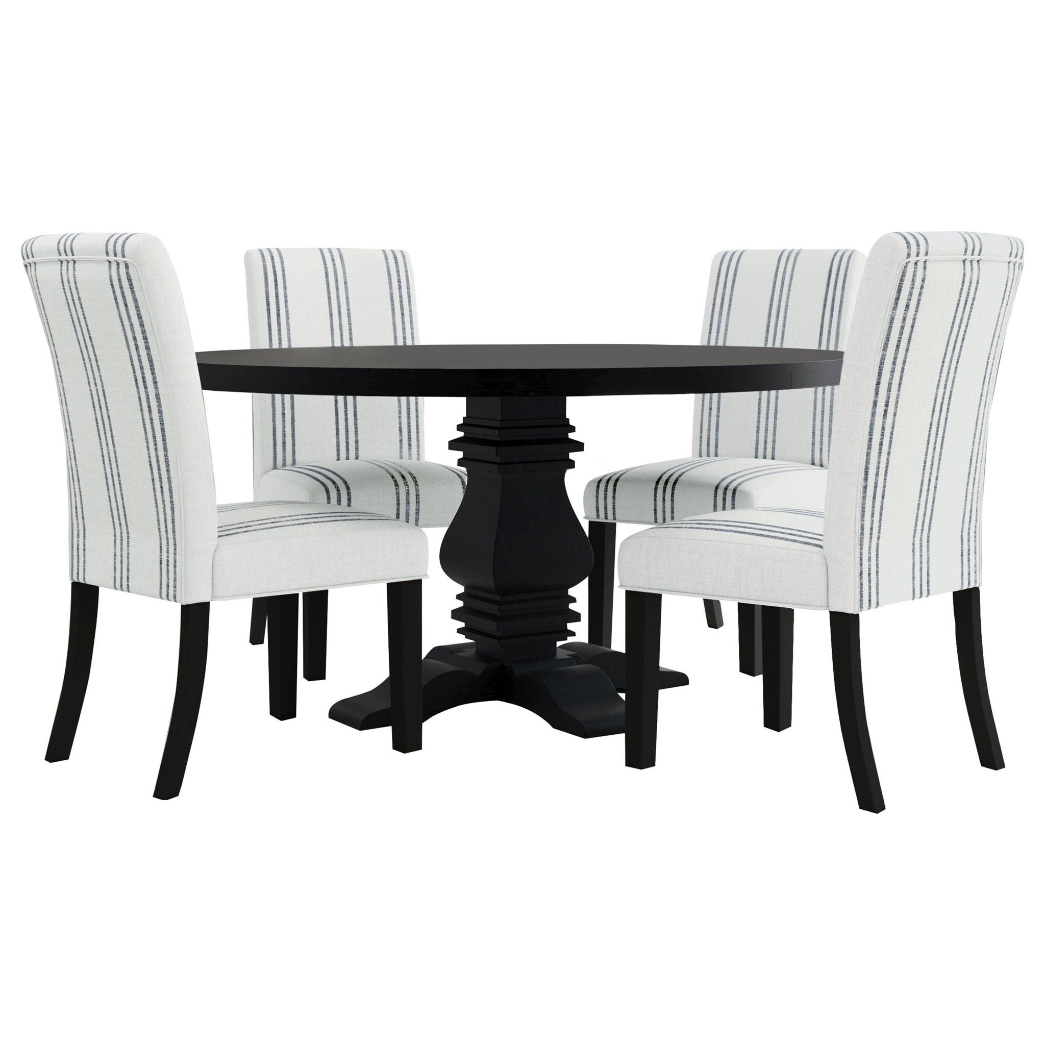 Herran Upholstered Dining Side Chair Beige (Set of 2) - Atlantic Fine Furniture Melbourne FL