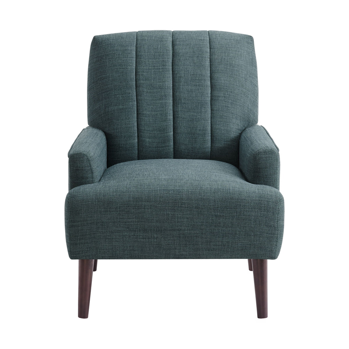 Kiwi Chair With Channel Back in Blue by Elements International, view 3