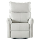 360° Modern Small Rocking Swivel Recliner Chair With Side Pocket
