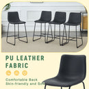 Retro Bar Chairs, Comfortable Stools (Set of 2)