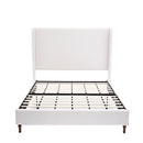 Harper - Tall Headboard Upholstered Bed / High Headboard / Elegant Simplicity / No Box Spring Needed