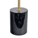 Nova - Hydro Table Lamp With On / Off Switch Double Lamp - Black / Gold / Marble