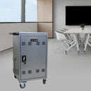 Mobile Charging Cart Station For Chromebook, Tablet And Laptop Computer With Power Strip Included