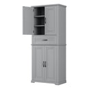 Bathroom Storage Cabinet With Multifunctional Storage Space, Drawer With Slide Rails, Adjustable Shelf