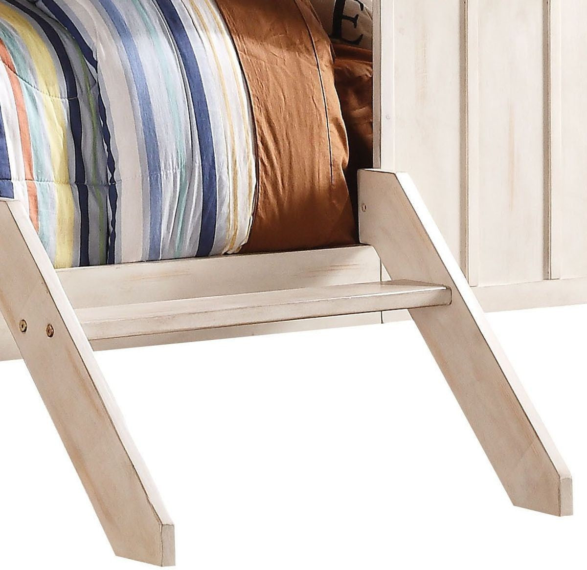 ACME Spring Cottage Full Bed in Weathered White & Washed Gray 37655F - Atlantic Fine Furniture Melbourne FL