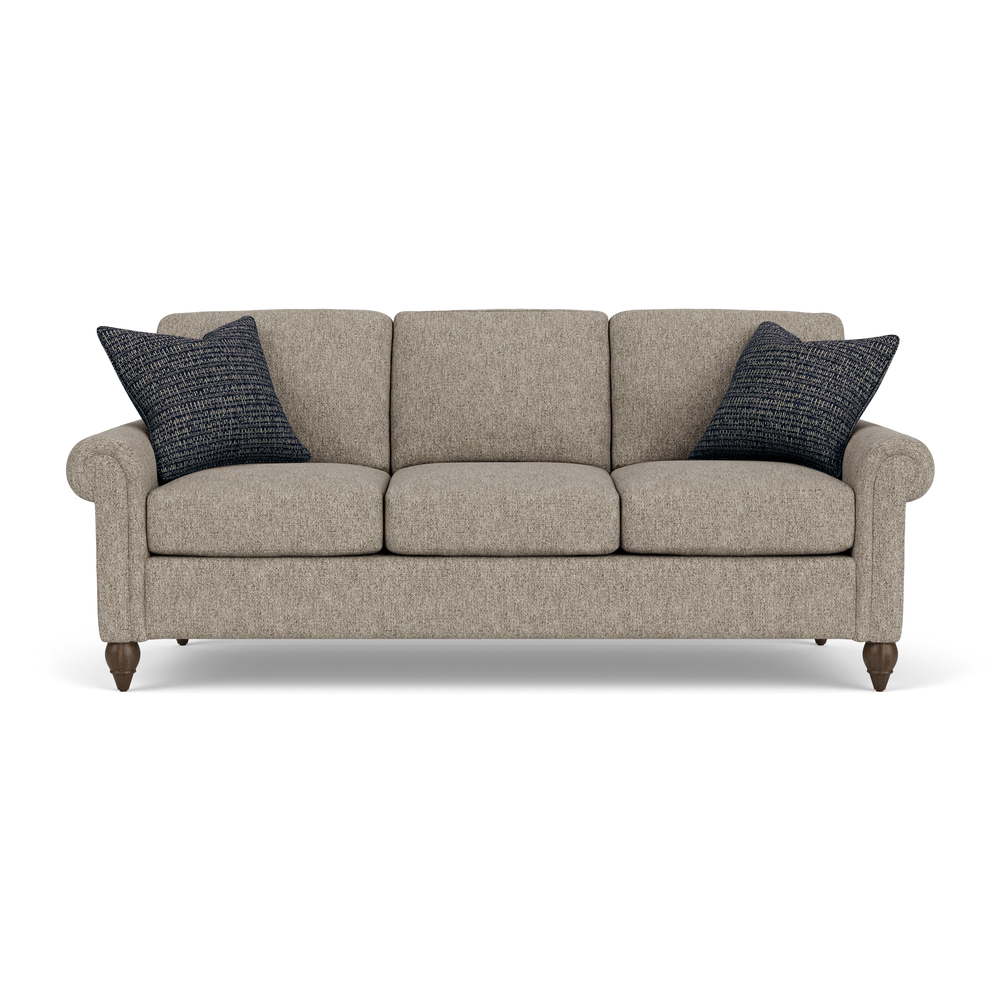 Moxy - Fabric Sofa - Light Gray - Atlantic Fine Furniture Inc