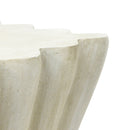 Mgo Archaistic Wavy Side Table - Antique Sandstone